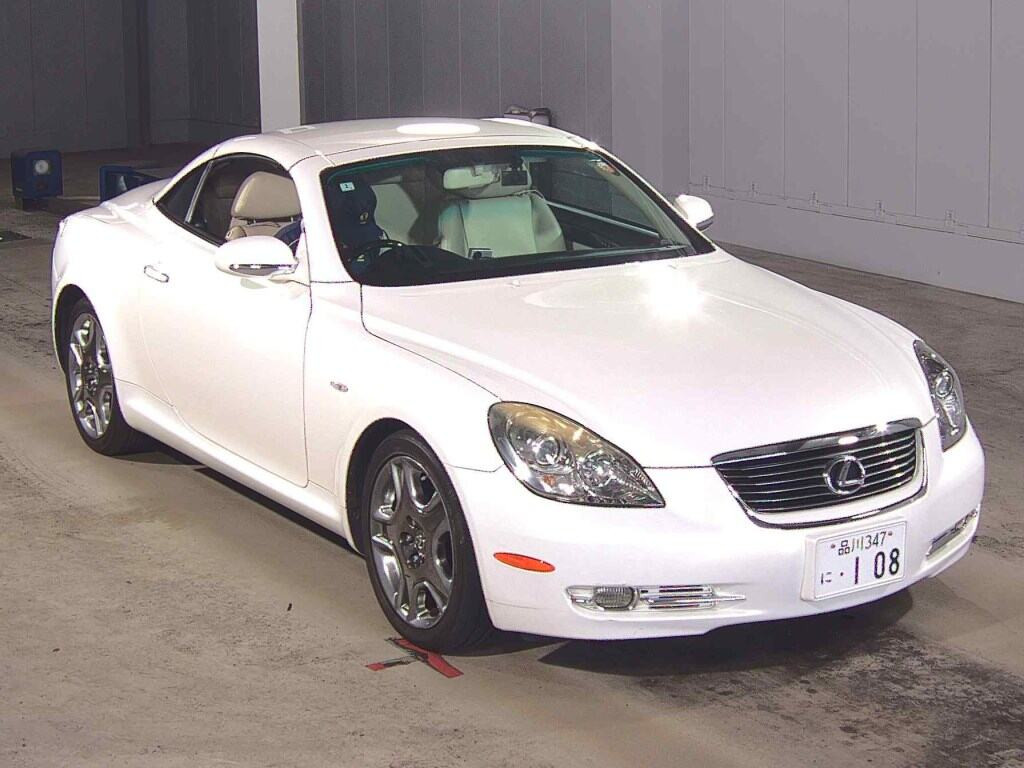 Lexus SC 2006 z aukcji japońskiej