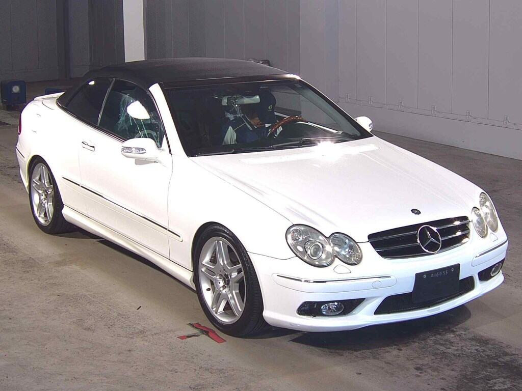 Mercedes-Benz CLK 2004 z aukcji japońskiej
