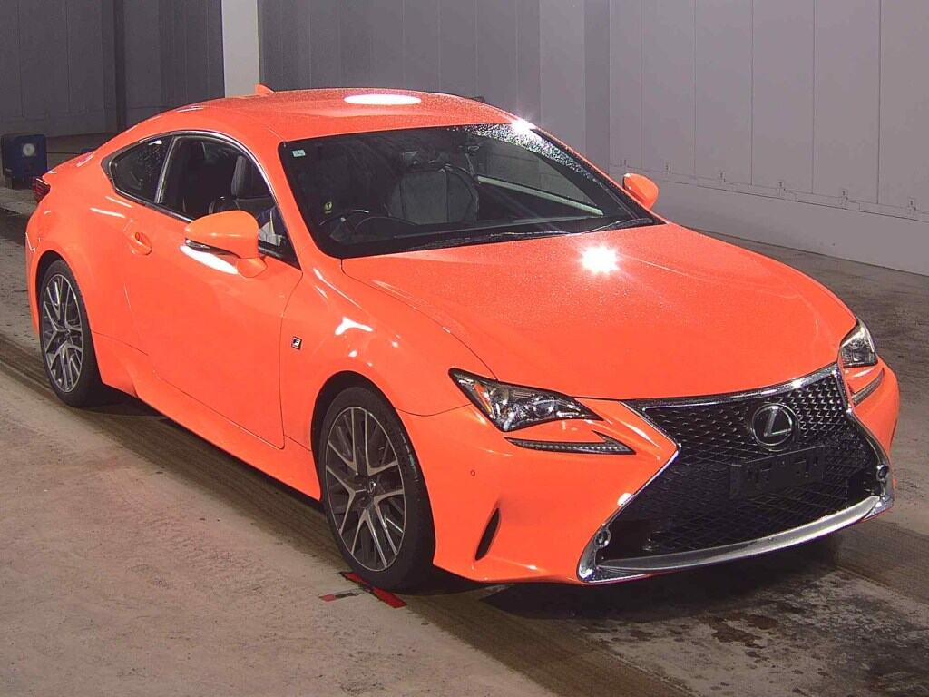 Lexus RC 2016 z aukcji japońskiej