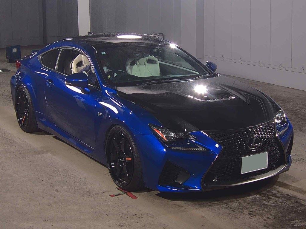 Lexus RC F 2015 z aukcji japońskiej
