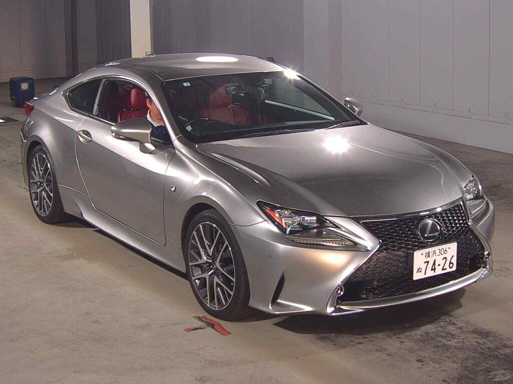 Lexus RC 2017 z aukcji japońskiej