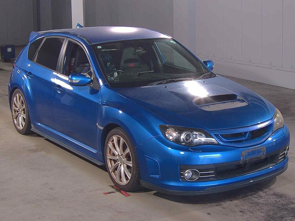 Subaru Impreza 2007 z aukcji japońskiej