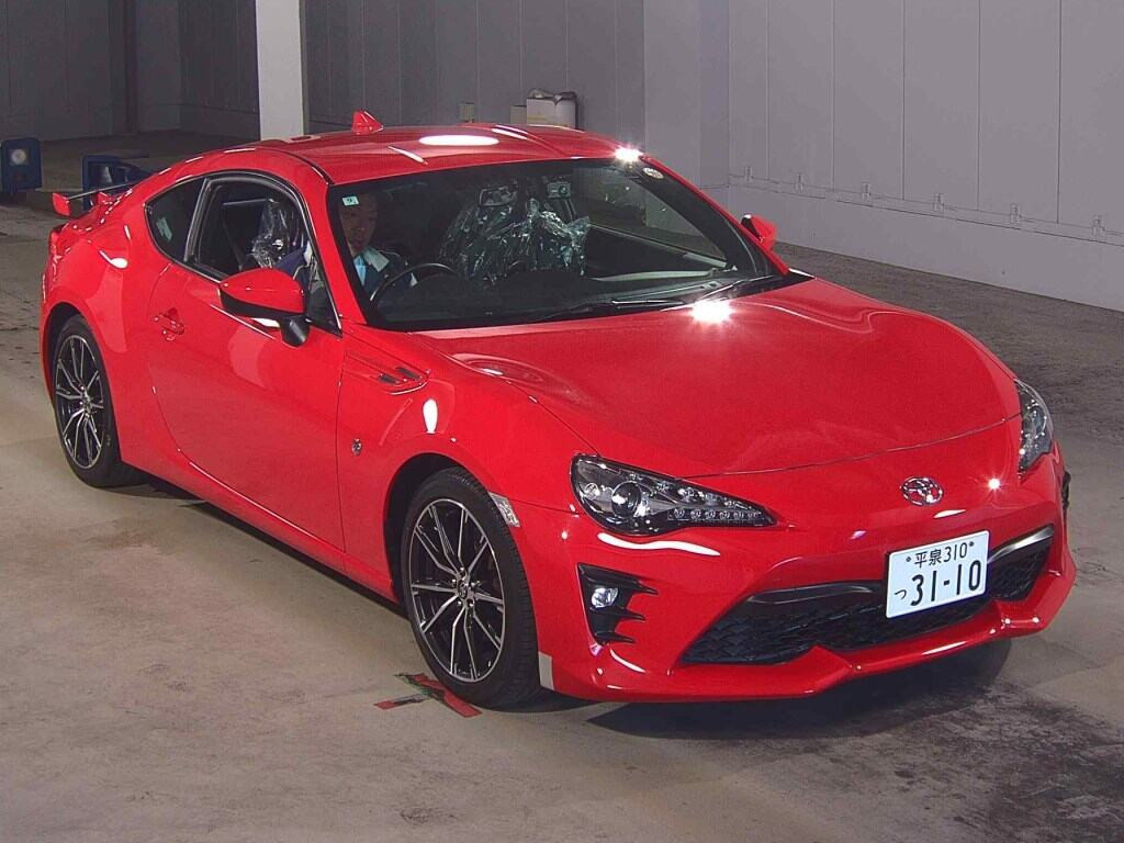 Toyota 86 2020 z aukcji japońskiej