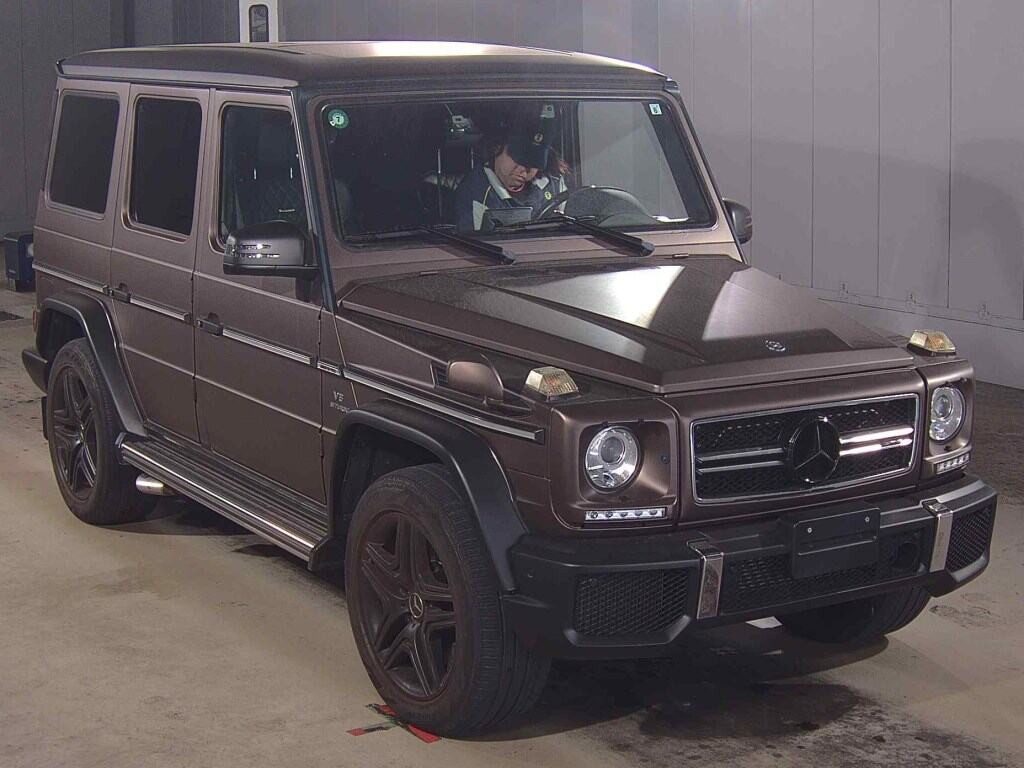 Mercedes-AMG G-Class 2016 z aukcji japońskiej