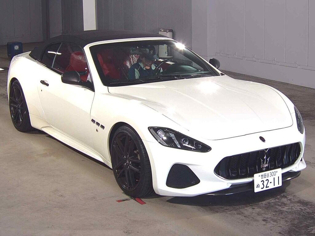 Maserati Grancabrio 2018 z aukcji japońskiej