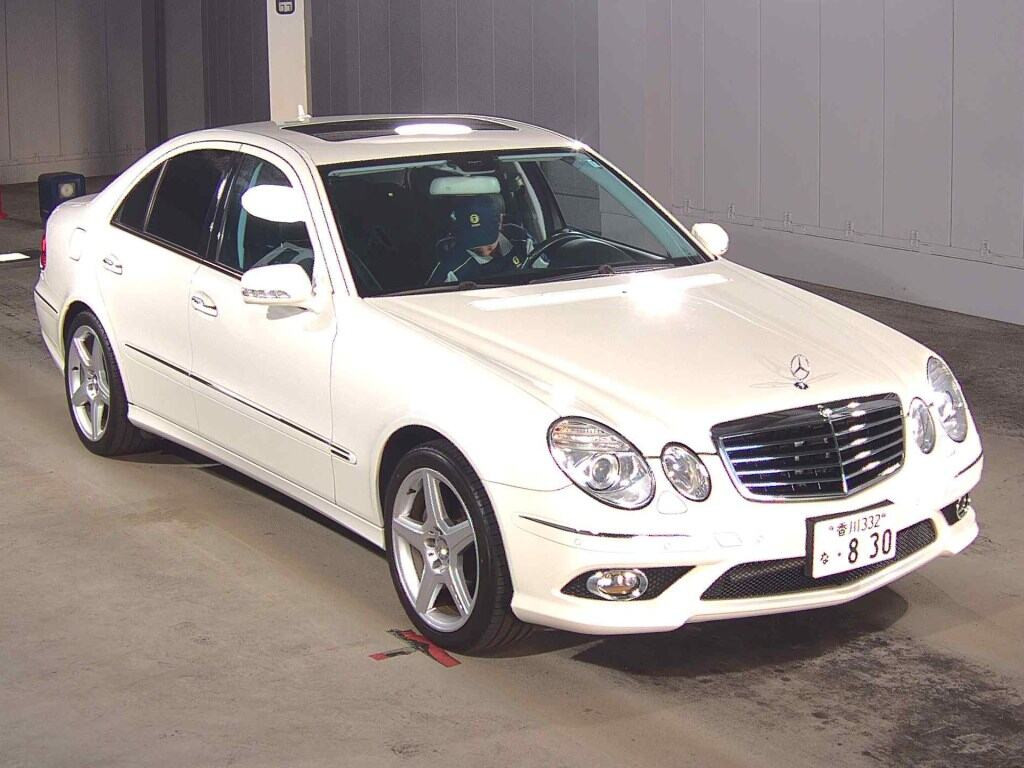 Mercedes-Benz E-Class 2008 z aukcji japońskiej