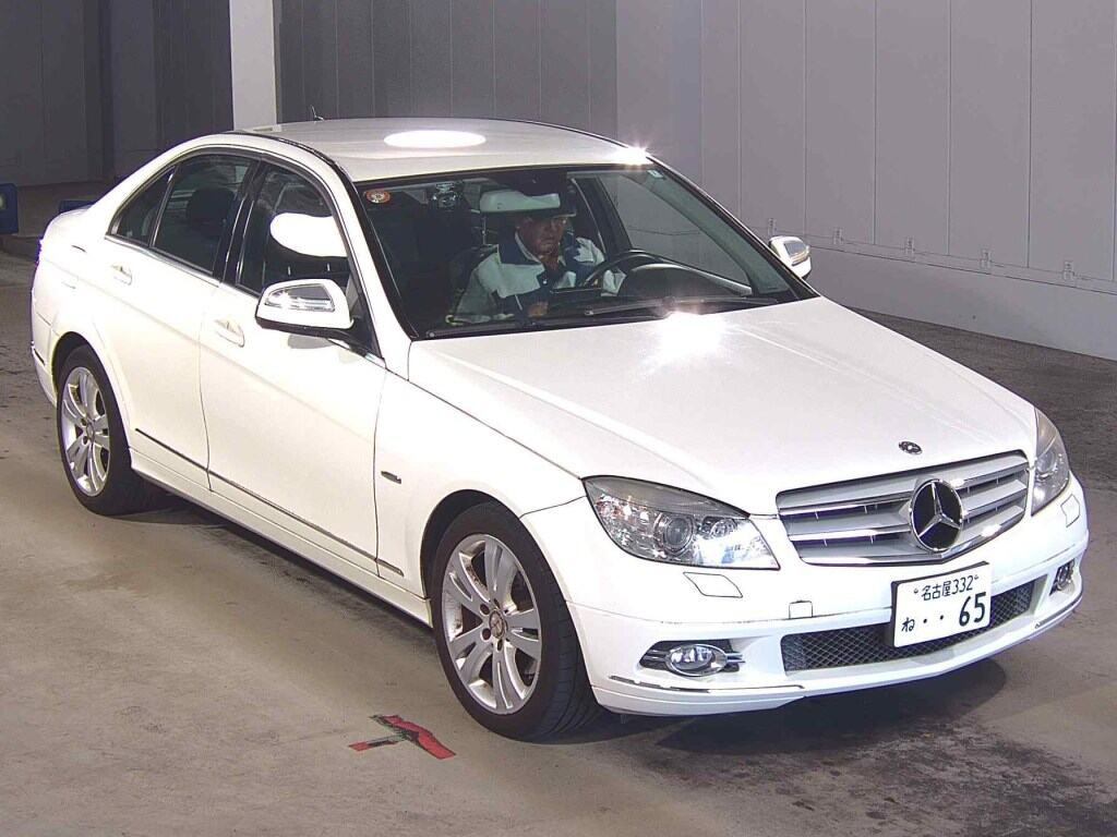 Mercedes-Benz C-Class 2008 z aukcji japońskiej