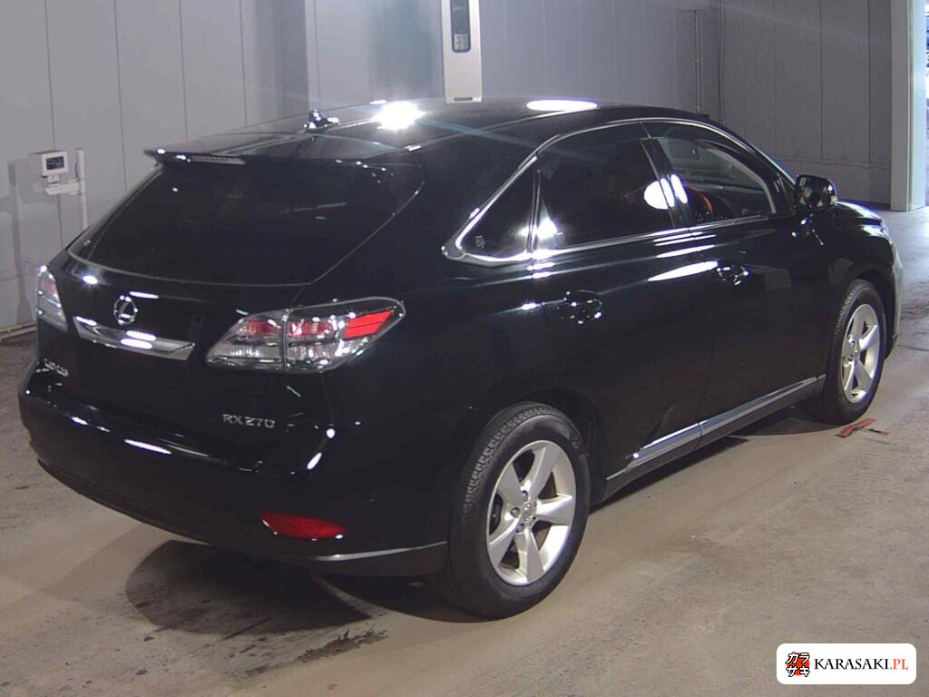 Lexus RX 2011 z aukcji japońskiej