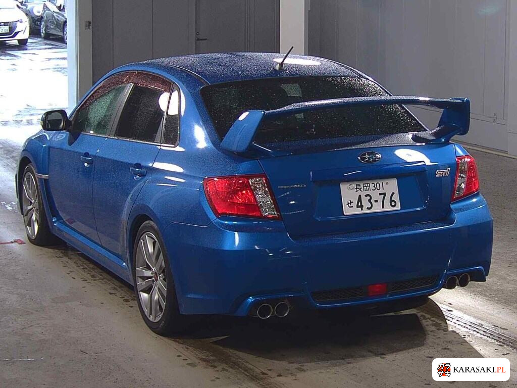Subaru Impreza 2011 z aukcji japońskiej