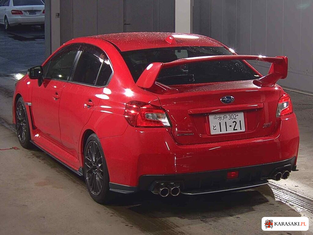 Subaru WRX STI 2015 from a Japanese auction