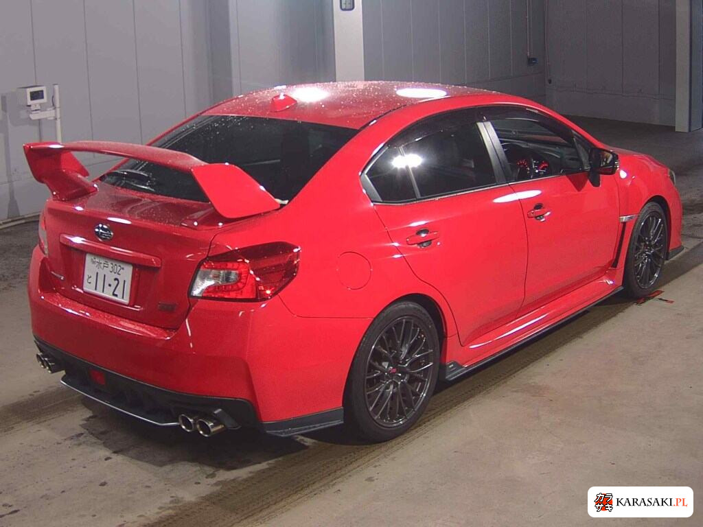 Subaru WRX STI 2015 from a Japanese auction