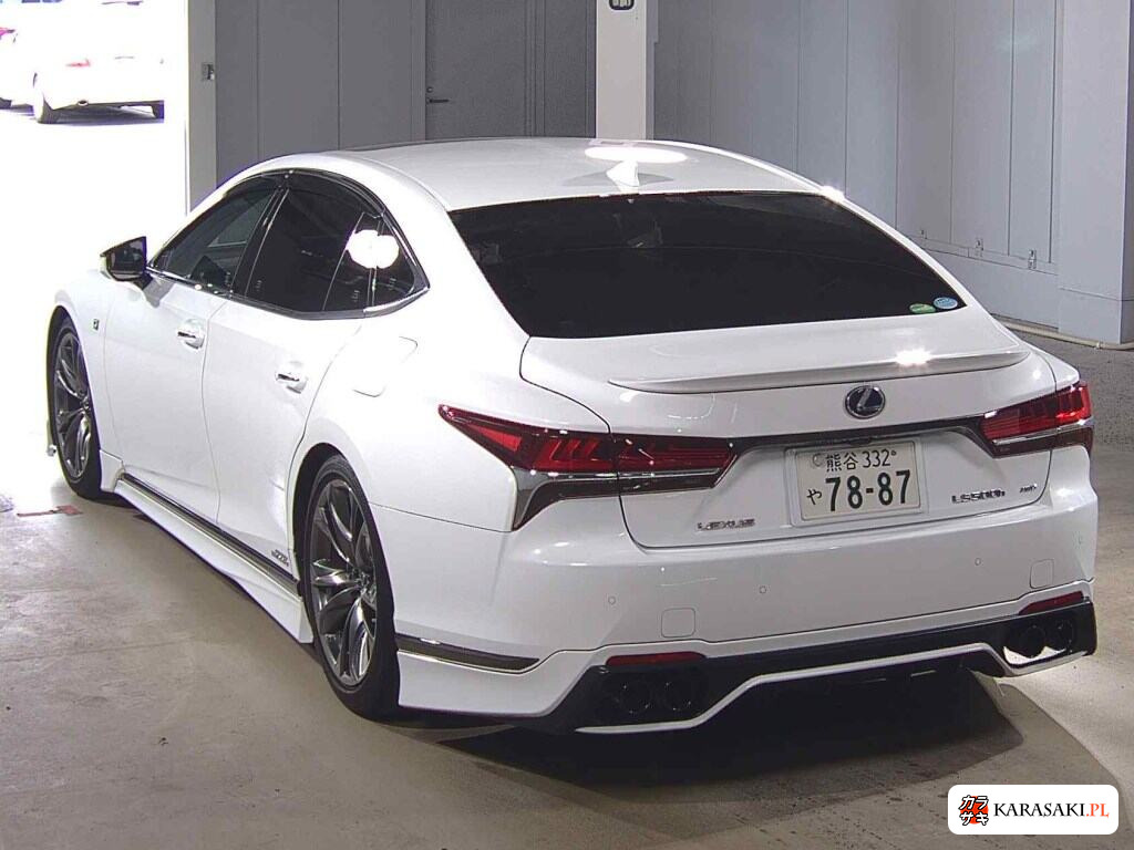 Lexus LS 2018 z aukcji japońskiej