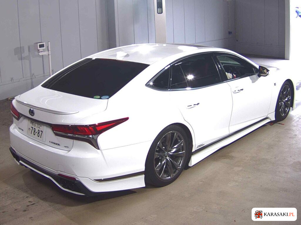 Lexus LS 2018 z aukcji japońskiej