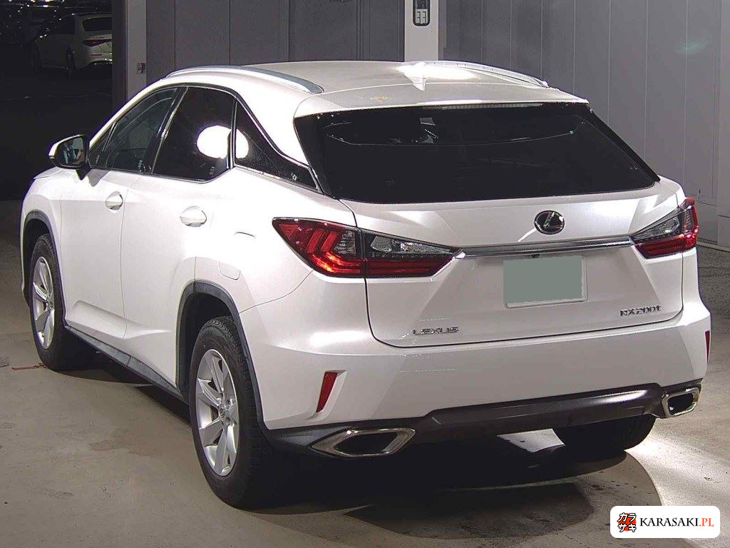 Lexus RX 2017 z aukcji japońskiej