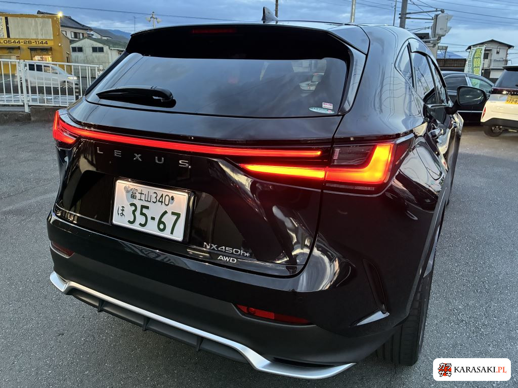 Lexus NX 2023 z aukcji japońskiej