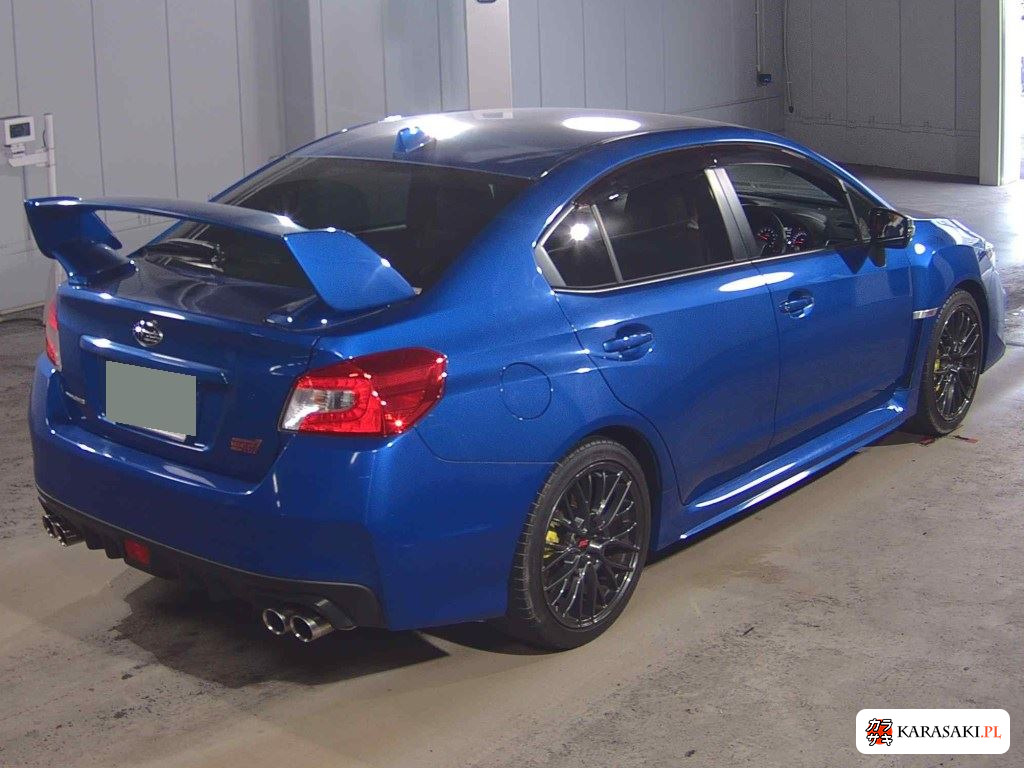 Subaru WRX STI 2018 z aukcji japońskiej