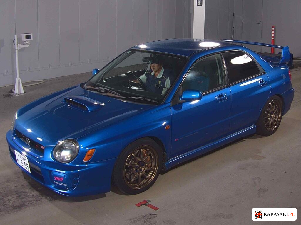 Subaru Impreza WRX 2001 z aukcji japońskiej