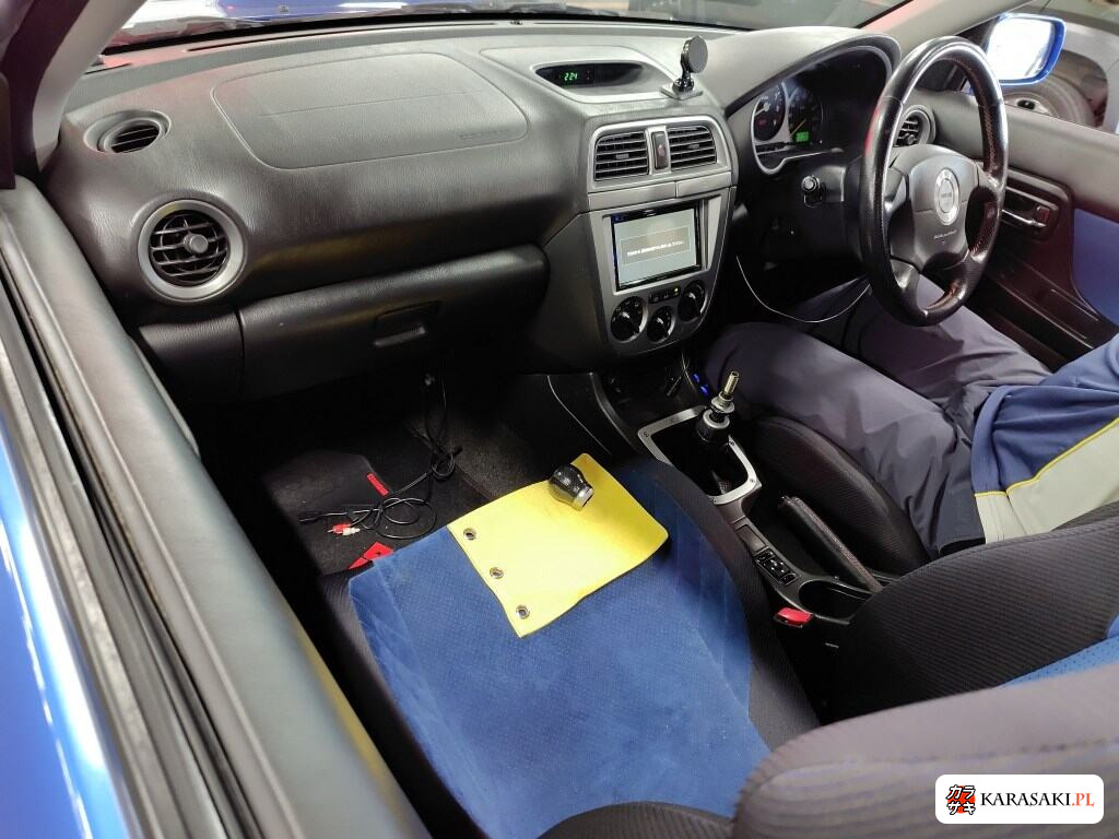 Subaru Impreza WRX 2001 z aukcji japońskiej