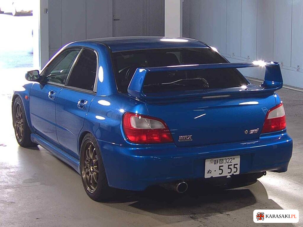 Subaru Impreza WRX 2001 z aukcji japońskiej