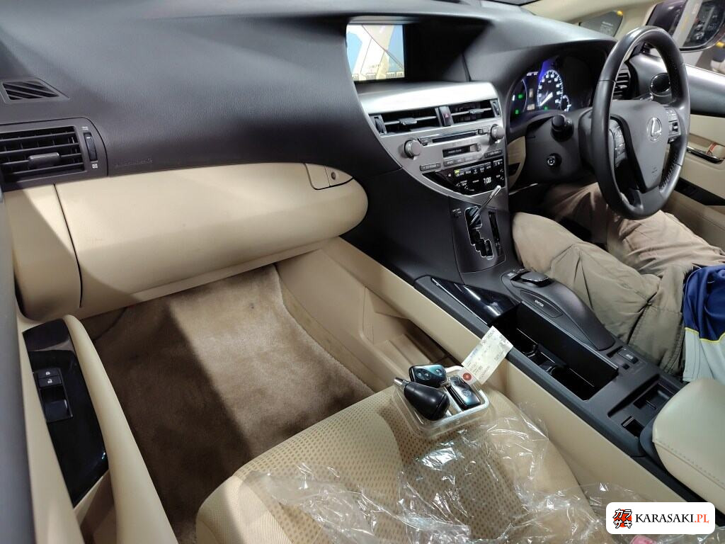 Lexus RX 2009 z aukcji japońskiej