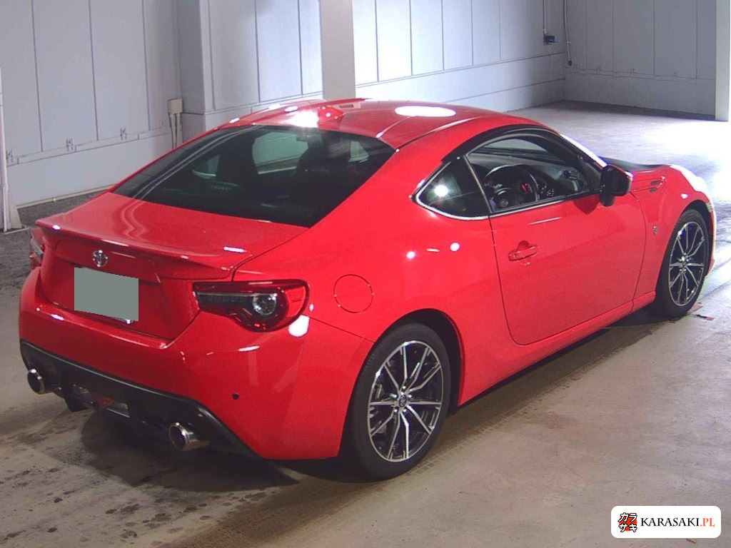 Toyota 86 2019 z aukcji japońskiej