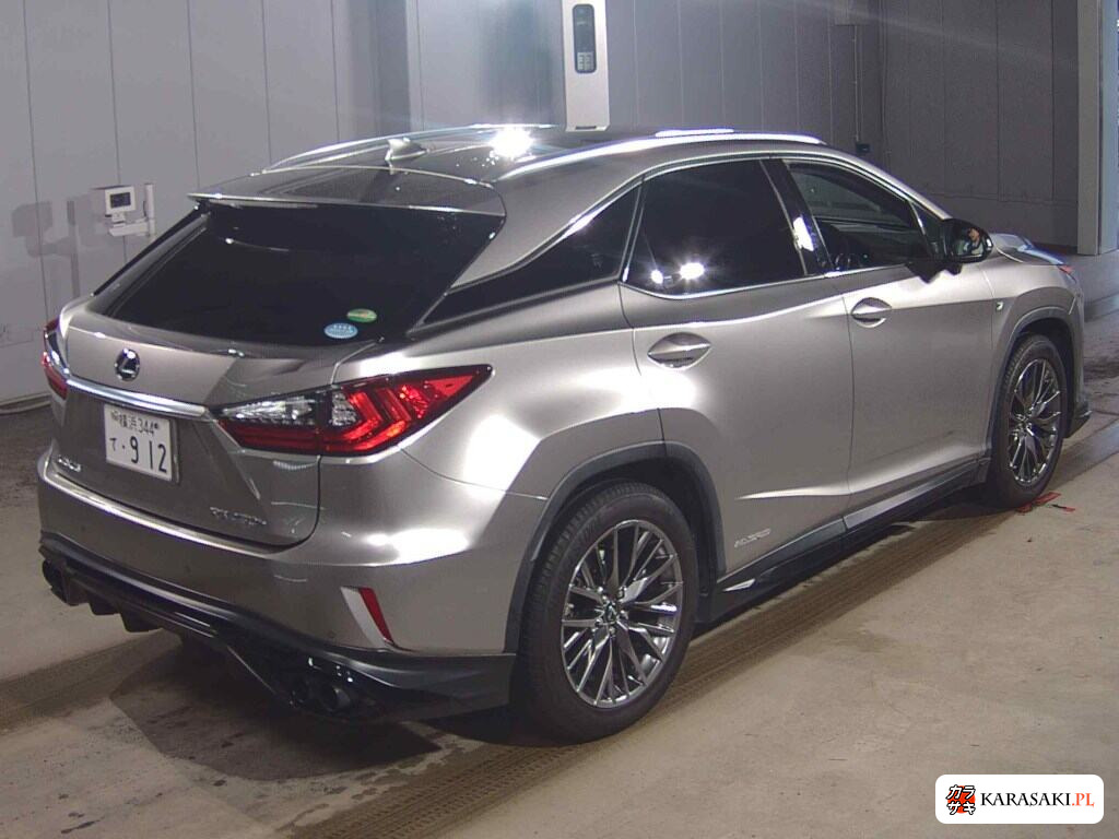 Lexus RX 2018 z aukcji japońskiej