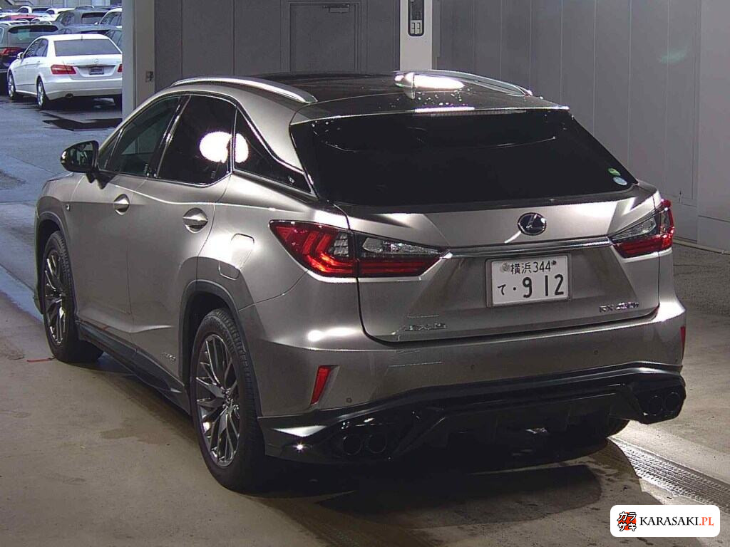 Lexus RX 2018 z aukcji japońskiej