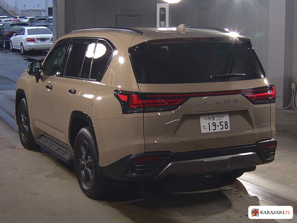 Lexus LX 2025 z aukcji japońskiej