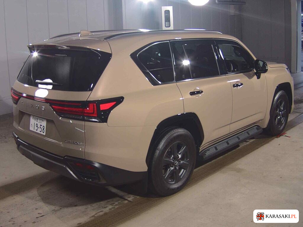 Lexus LX 2025 z aukcji japońskiej