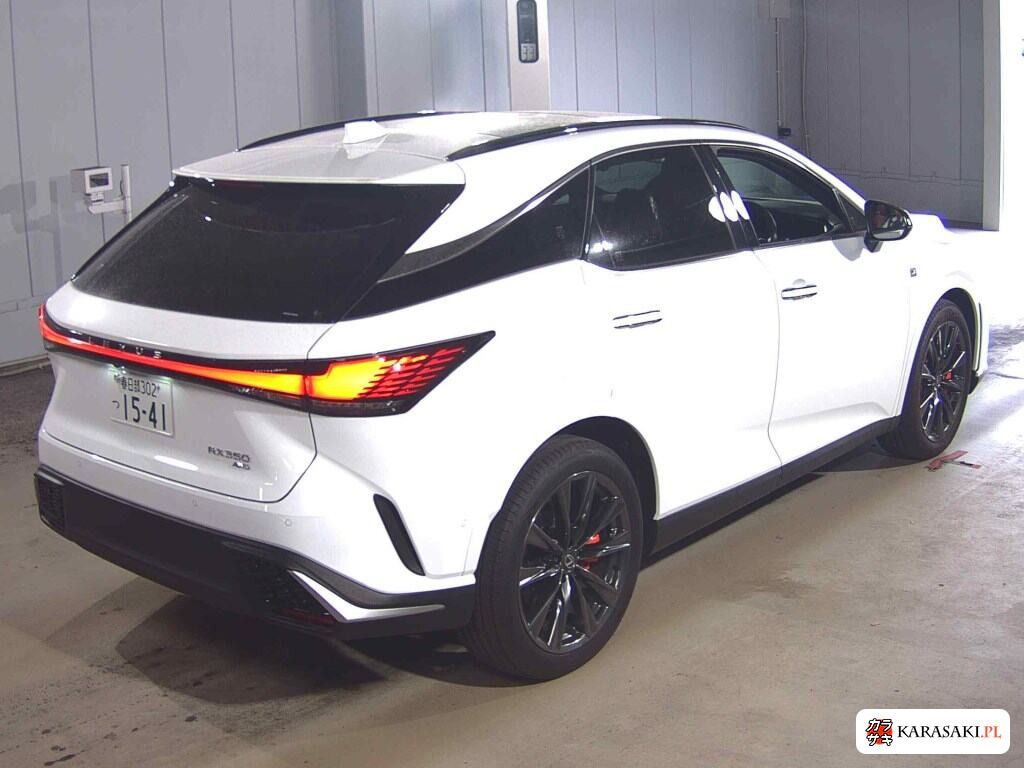 Lexus RX 2025 from a Japanese auction