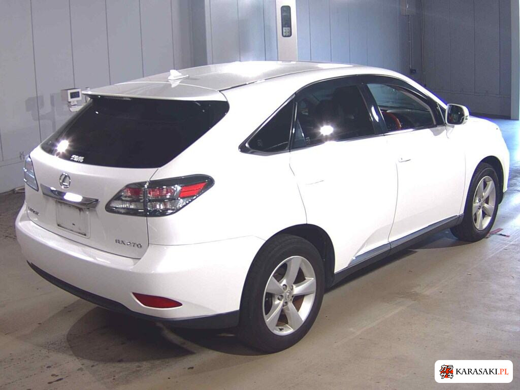 Lexus RX 2011 z aukcji japońskiej