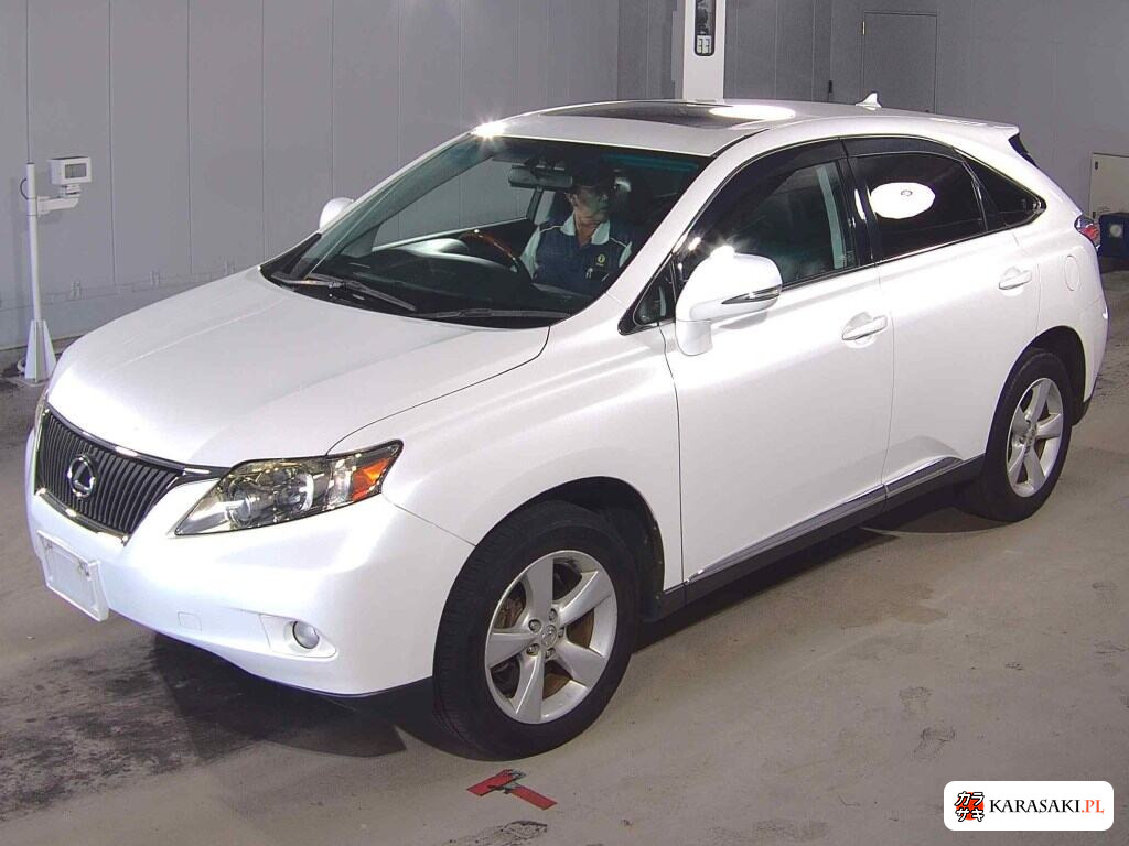 Lexus RX 2011 z aukcji japońskiej