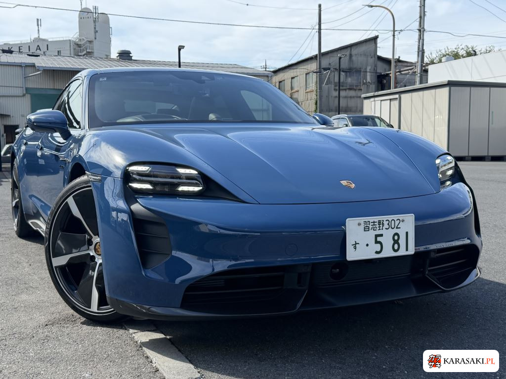 Porsche Taycan 2024 z aukcji japońskiej