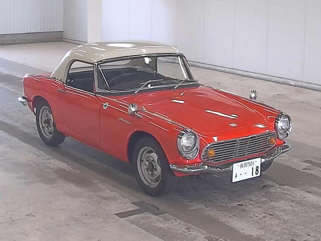 Honda S600 1965 z aukcji japońskiej