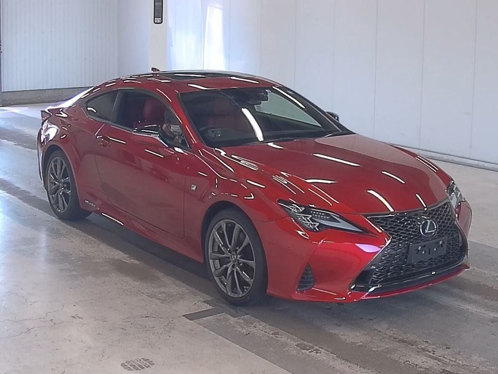 Lexus RC 2022 z aukcji japońskiej