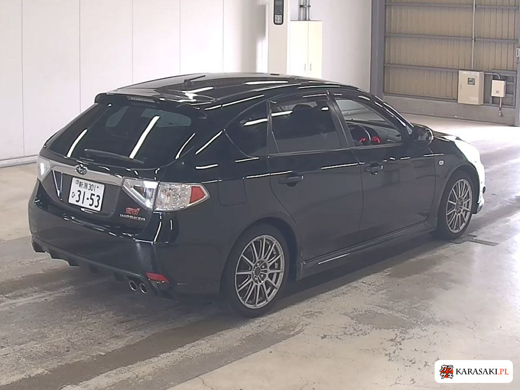 Subaru Impreza 2008 z aukcji japońskiej