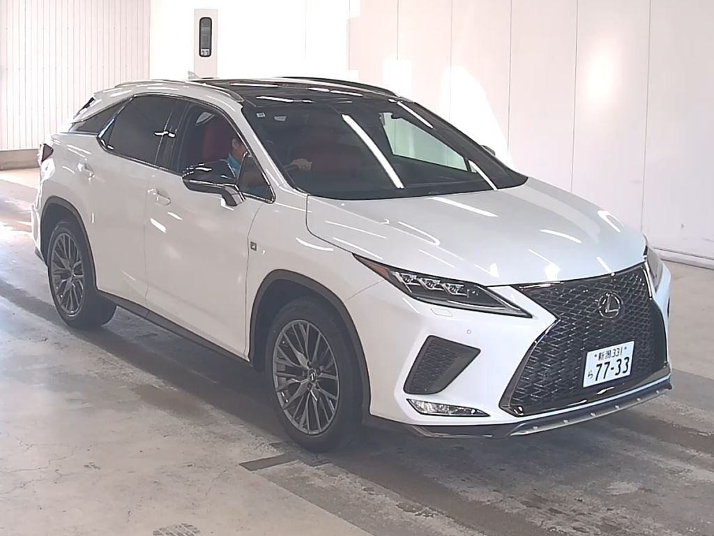 Lexus RX 2021 z aukcji japońskiej