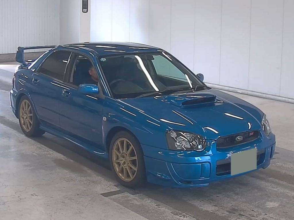 Subaru Impreza WRX 2004 z aukcji japońskiej