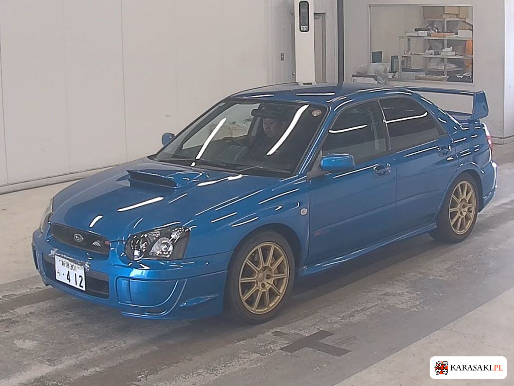 Subaru Impreza WRX 2004 z aukcji japońskiej