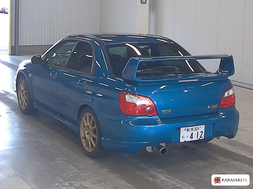 Subaru Impreza WRX 2004 z aukcji japońskiej