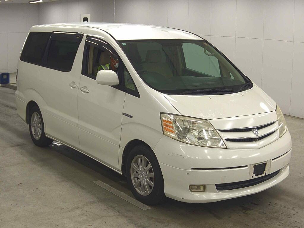 Toyota Alphard Hybrid 2004 z aukcji japońskiej