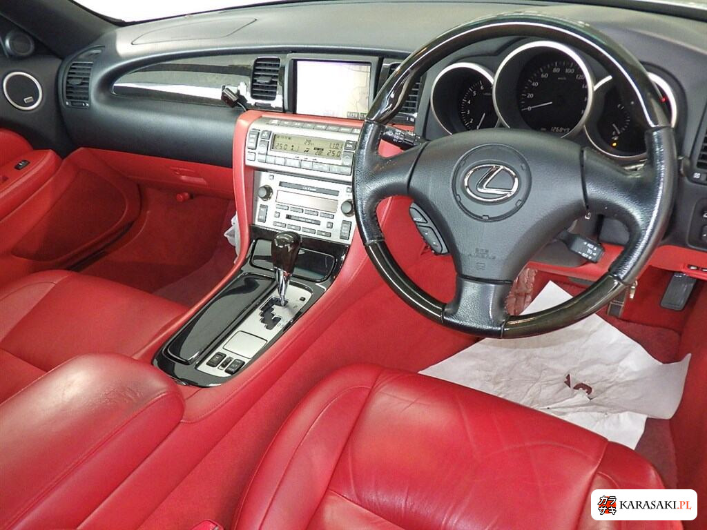 Lexus SC 2009 z aukcji japońskiej