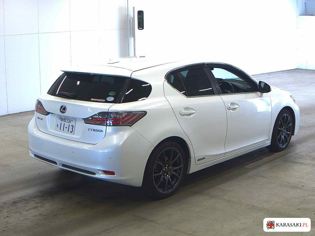 Lexus CT 2013 z aukcji japońskiej