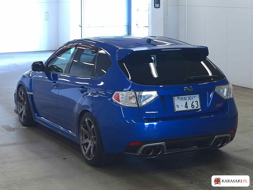 Subaru Impreza 2012 z aukcji japońskiej