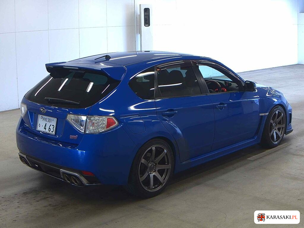 Subaru Impreza 2012 z aukcji japońskiej
