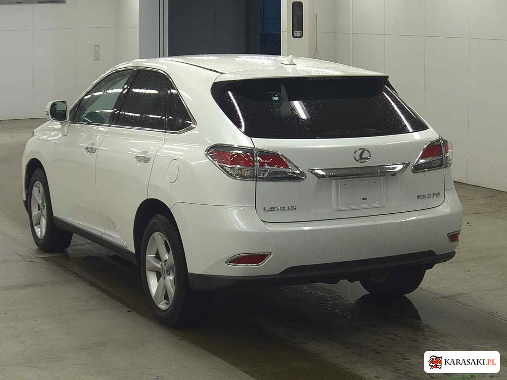 Lexus RX 2013 z aukcji japońskiej
