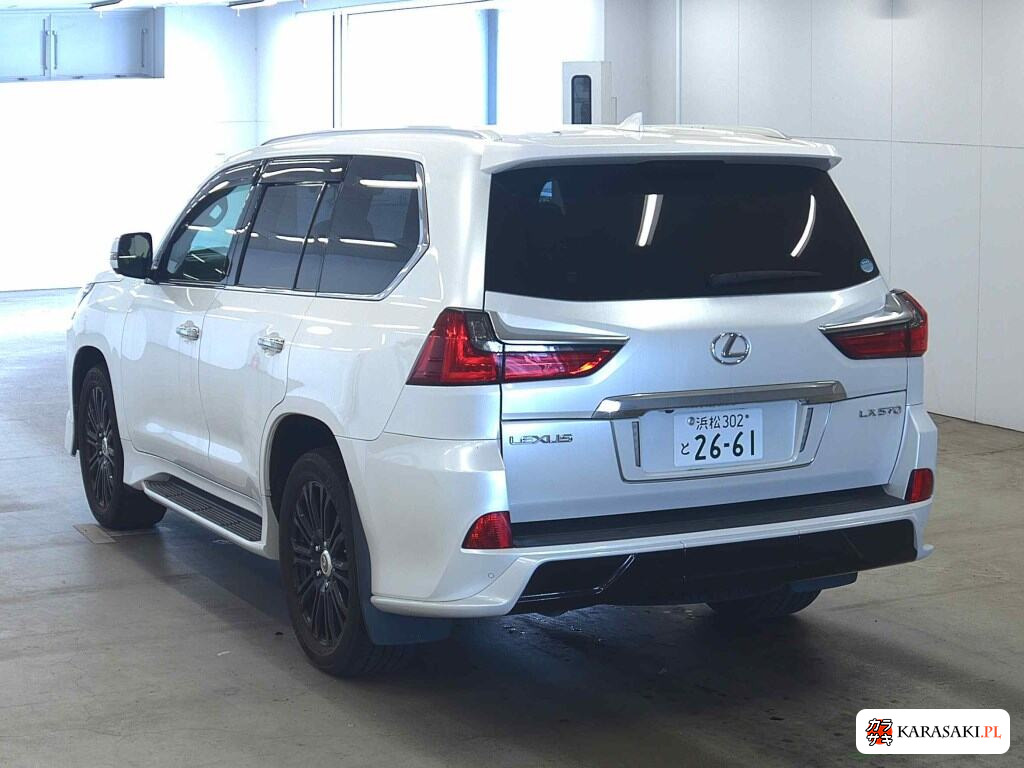 Lexus LX 2017 z aukcji japońskiej