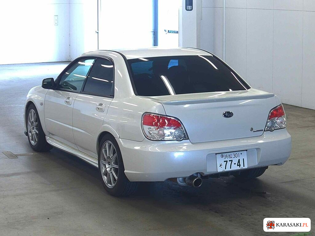 Subaru Impreza WRX 2007 z aukcji japońskiej