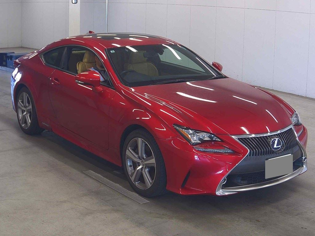 Lexus RC 2015 z aukcji japońskiej