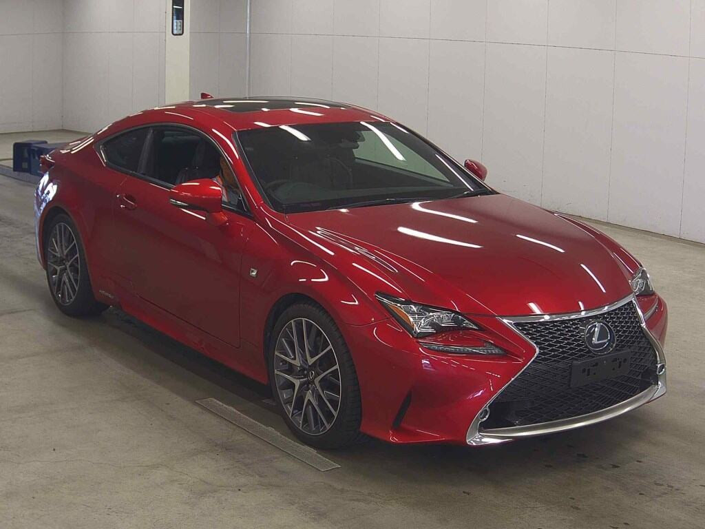 Lexus RC 2018 z aukcji japońskiej